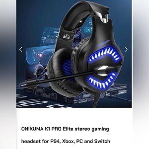 Onikuma Gaming Headphones